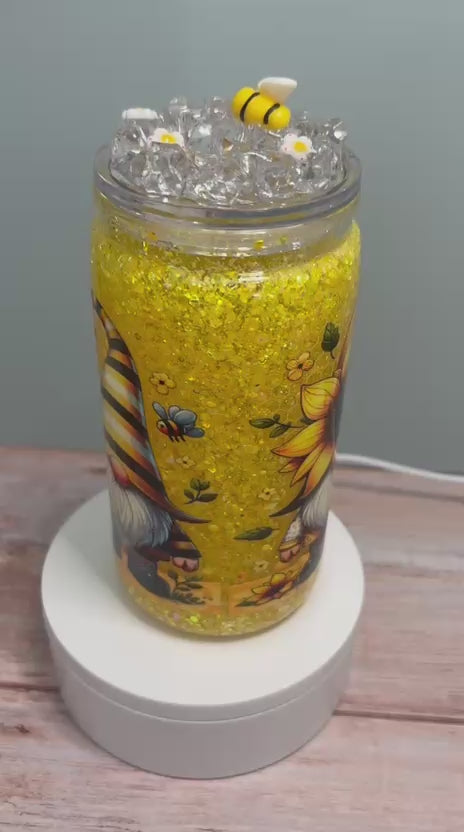 Summer sunflower Gonk tumbler